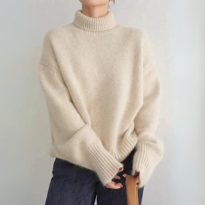 Emily™ – Bequemer, gestrickter, weicher Rollkragenpullover