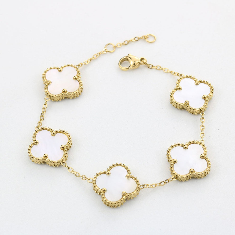 Cairo™ | Golden Clover Bracelet