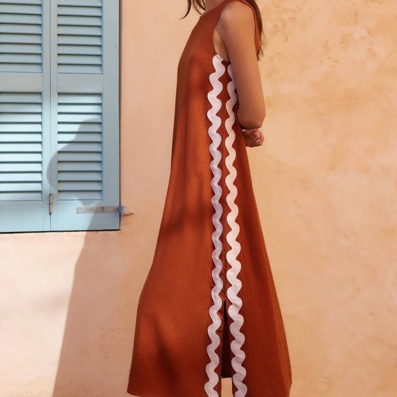 Filippa - Chic ärmlös midiklänning