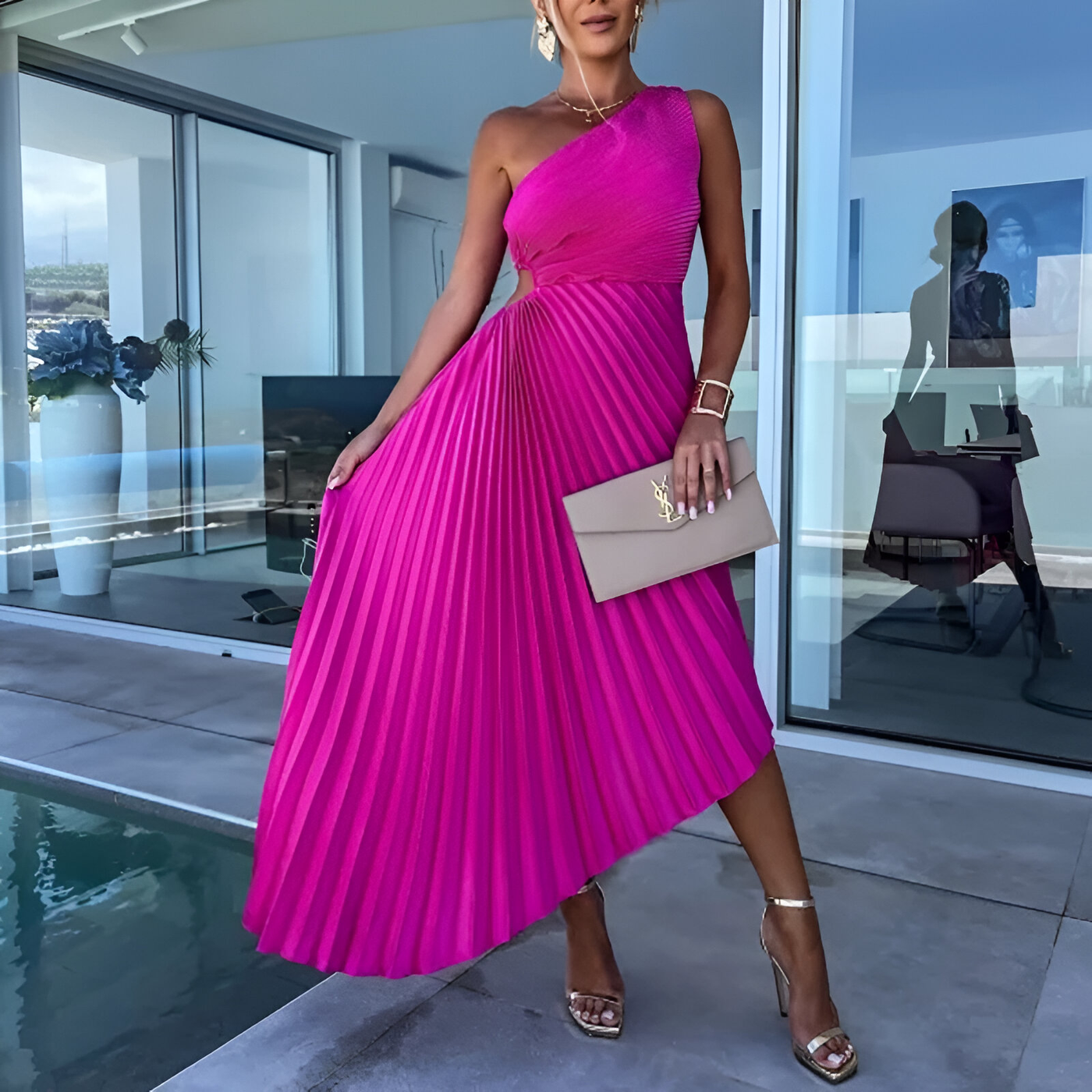 ELSA Klänning™️ - Off-Shoulder: Sommarens Måste-ha!