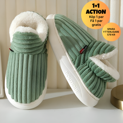 Nordisk Komfort™ – Varmande Hemtofflor 1+1 GRATIS