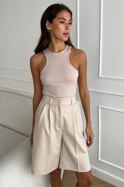 Sara - Chic plisserad byxa med klassisk passform