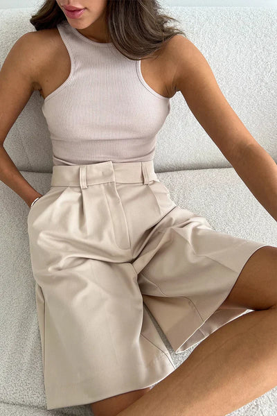 Sara - Chic plisserad byxa med klassisk passform