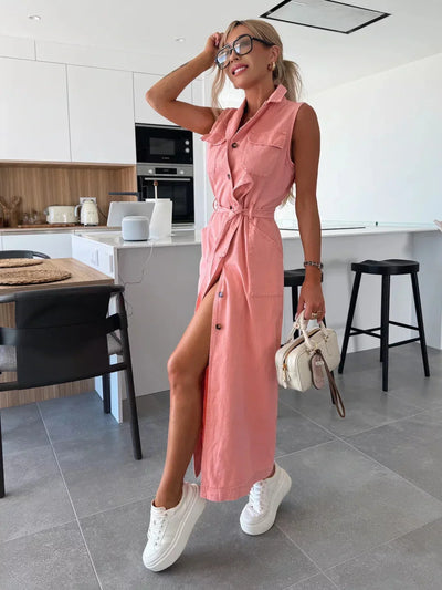 Isabelle | Maxi Denimklänning