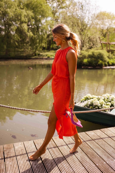 Lisa™ - Sommar midiklänning