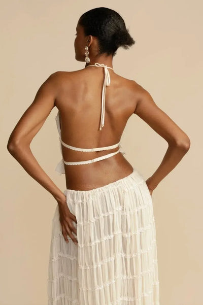 Birgitta - Co-ord set i färgglatt lapptäcke